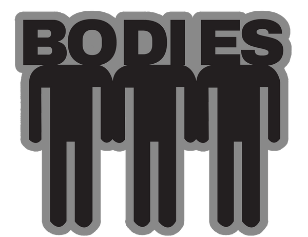BODIES logo sticker