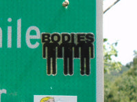 BODIES logo sticker