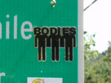 BODIES logo sticker