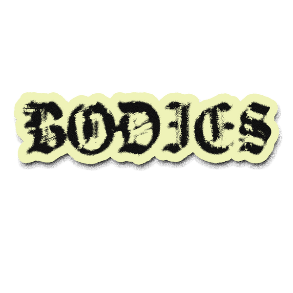 BODIES Gothic Glow in the dark Sticker